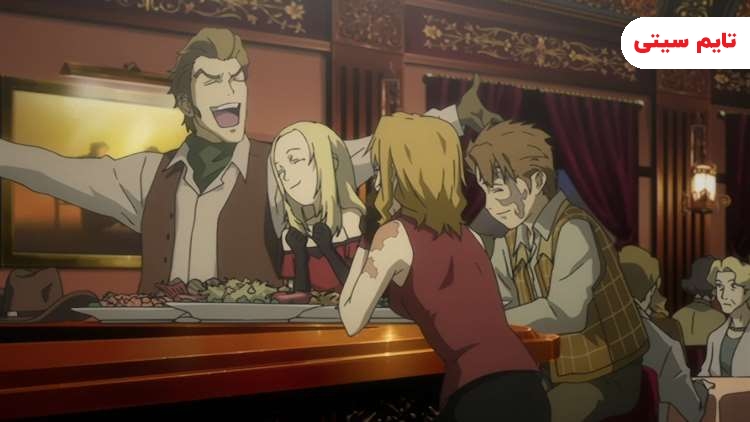 انیمه های معروف سریالی (46 انیمه لیست سریالی برتر) 34 بهترین انیمه های سریالی ؛ باکانو - Baccano