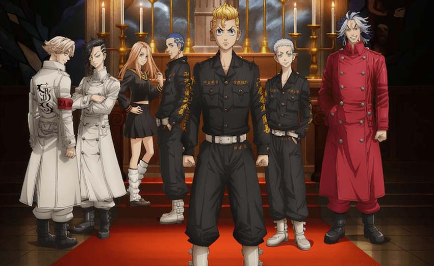 انیمه های معروف سریالی (46 انیمه لیست سریالی برتر) 4 tokyo revengers