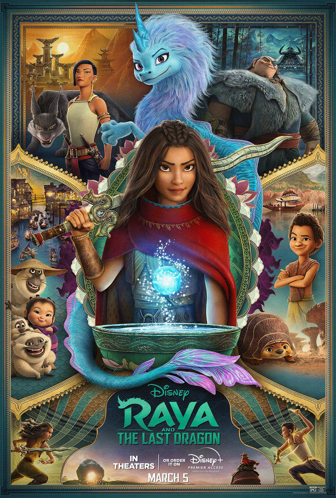 دانلود انیمیشن رایا و آخرین اژدها – Raya and the Last Dragon
