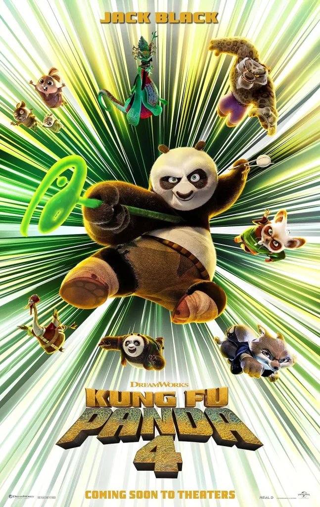 دانلود انیمیشن پاندای کونگ فو کار ۴ Kung Fu Panda 4 2024