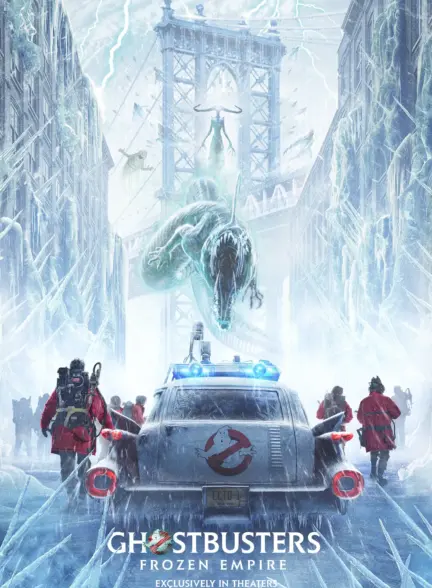 دانلود فیلم شکارچیان روح امپراتوری یخ زده Ghostbusters: Frozen Empire 2024