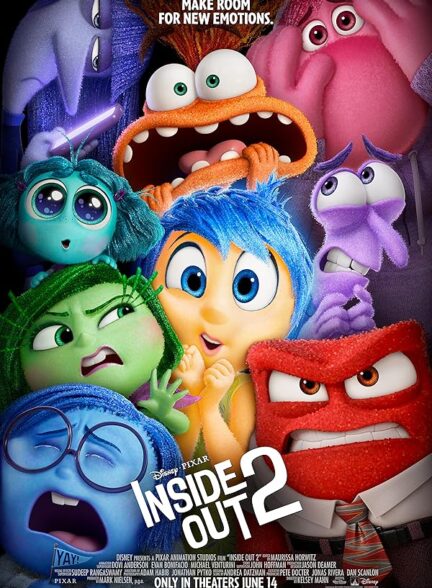 دانلود انیمیشن درون و بیرون 2  Inside Out 2 2024