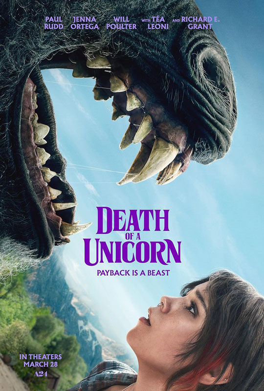 دانلود فیلم مرگ یک تک شاخ Death of a Unicorn 2025