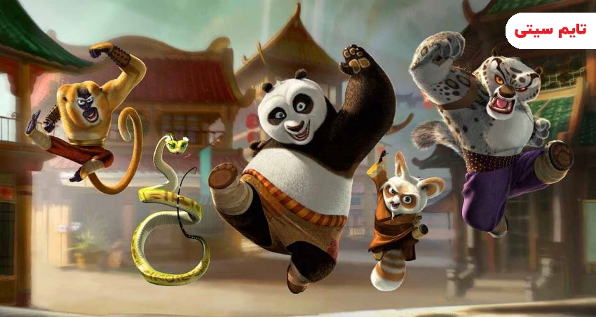 بهترین انیمیشن های کمدی ؛ پاندای کونگ‌فوکار - Kung Fu Panda