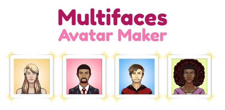 بهترین بازی های آرایشی دخترانه: Multifaces Avatar Maker آواتار ساز مولتی فیس