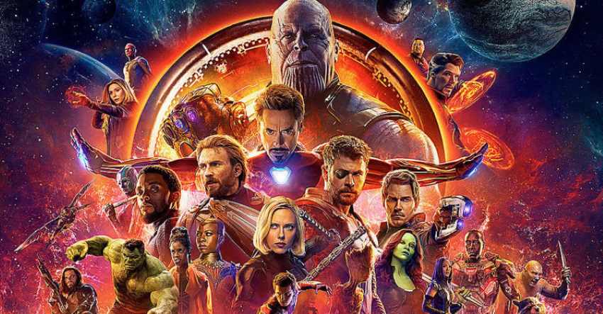 انتقام جویان : جنگ ابدی - Avengers : Infinity War از پرفروش ترین و بهترین فیلم های مارول - MARVEL است