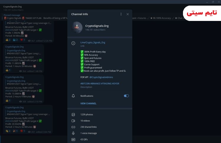 CryptoSignals.org – از کانال های معتبر سیگنال ارز دیجیتال