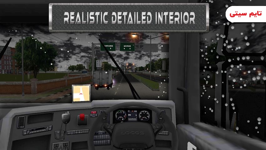 بهترین بازی های کامیونی ؛ بازی کامیون Mobile Truck Simulator