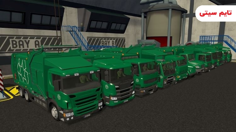 بازی کامیونی Trash Truck Simulator