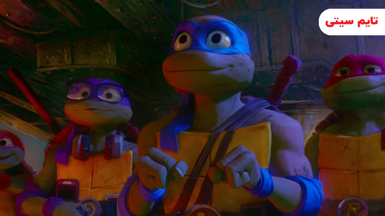 بهترین انیمشن های 2023 ؛ لاک پشت‌های نینجا جهش یافته نوجوان - Teenage Mutant Ninja Turtles