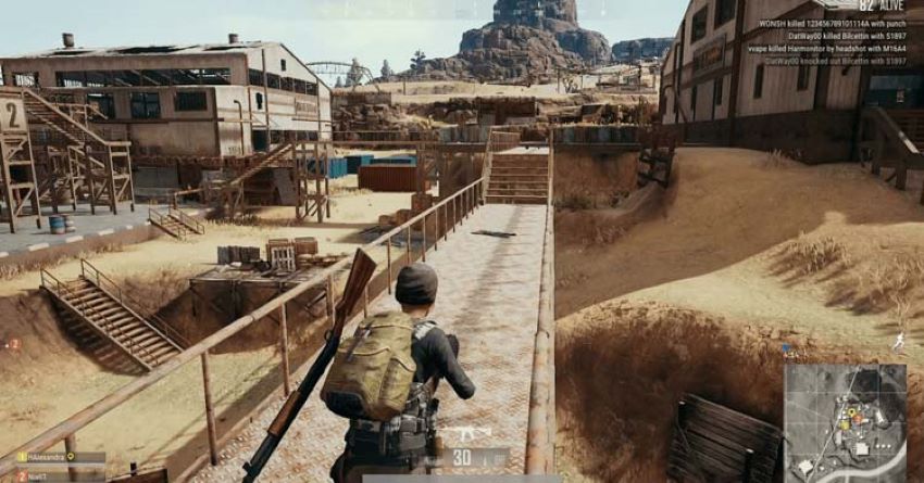 PUBG از بهترین و هیجان‌انگیزترین بازی‌های پی اس فور است.