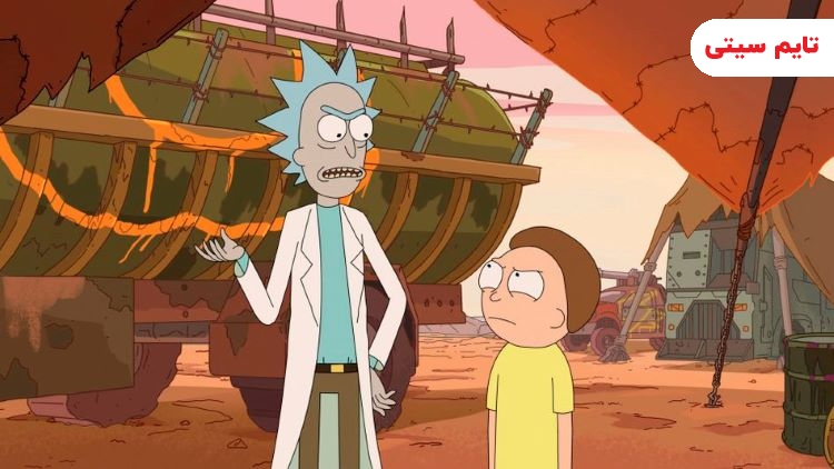 بهترین انیمیشن های سریالی ؛ سریال انیمیشنی ریک و مورتی - Rick and Morty