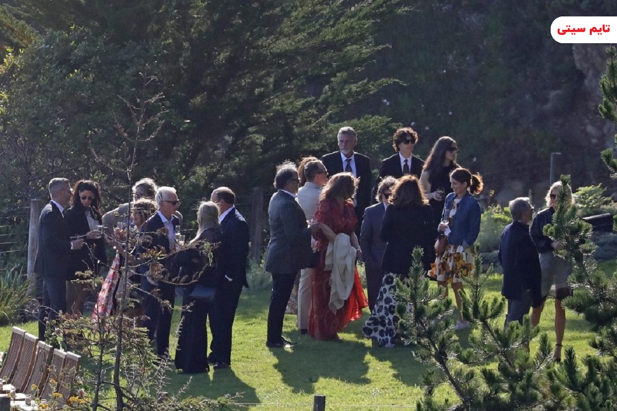 عروسی جان هام و آنا آسئولا در لوکیشن سریال مرد دیوانه