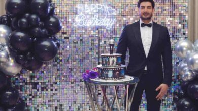 ژست های عجیب هنرمندان در تولد فرزاد فرزین 17 ژست های عجیب هنرمندان در تولد فرزاد فرزین