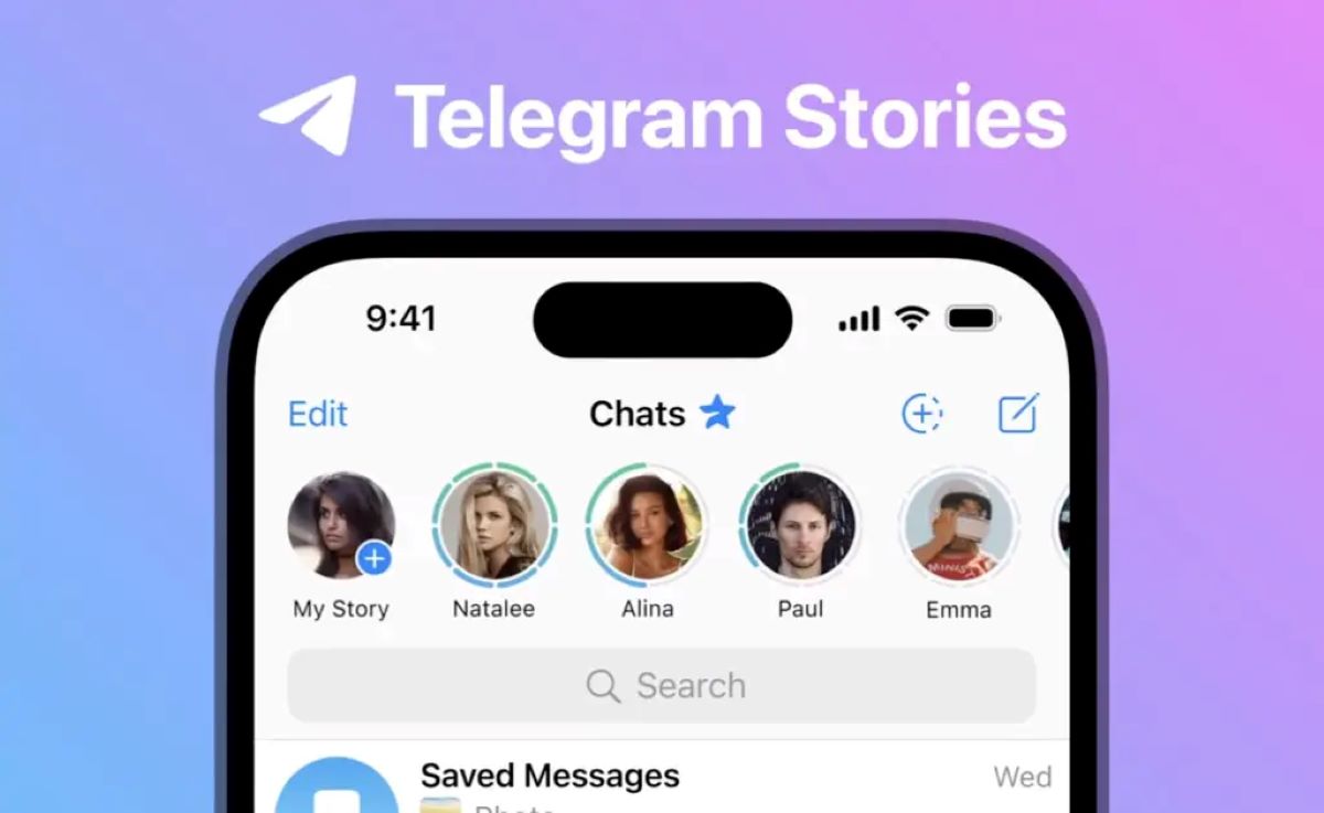 شروع عصر جدید تلگرام با قابلیت استوری عکس + زمان انتشار
