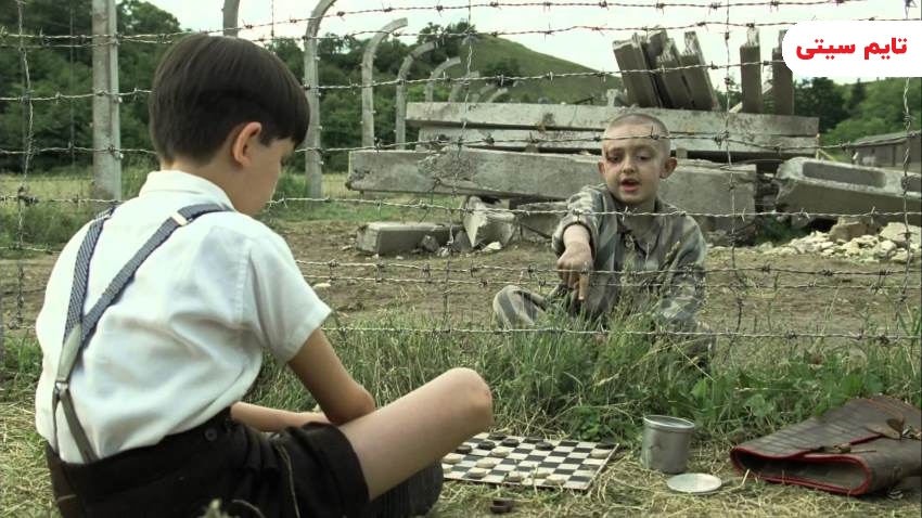 بهترین فیلم های جنگ جهانی ؛ پسری با پیژامه راه راه- the boy in the striped pajamas