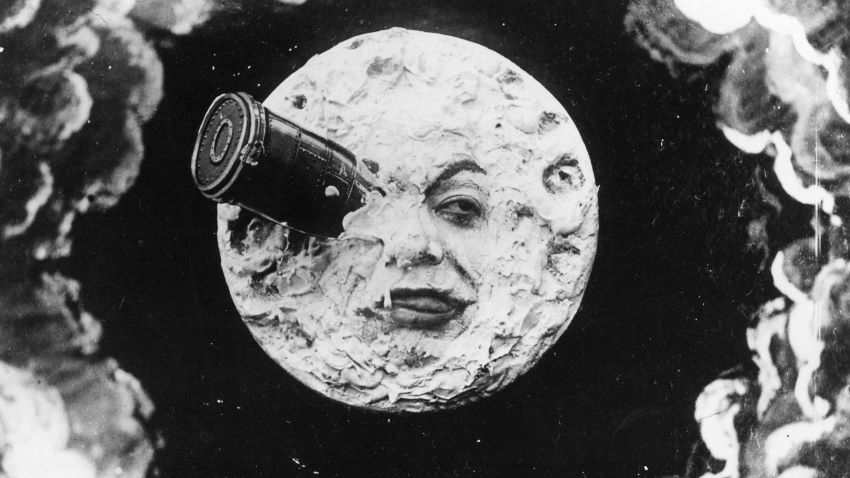 بهترین فیلم های فضایی ؛ سفر به ماه - A Trip to the Moon (1902)