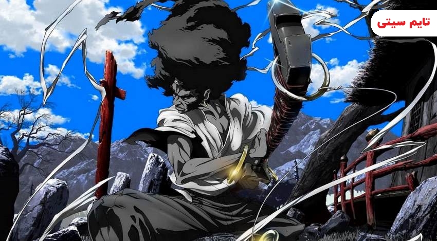 بهترین انیمه های شمشیری ؛ آفرو سامورایی - Afro Samurai