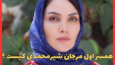 همسر اول مرجان شیرمحمدی کیست ؟ + بیوگرافی مرجان شیرمحمدی { فرزندان و آثار} 40 همسر اول مرجان شیرمحمدی کیست ؟ {بیوگرافی + فرزندان + آثار}