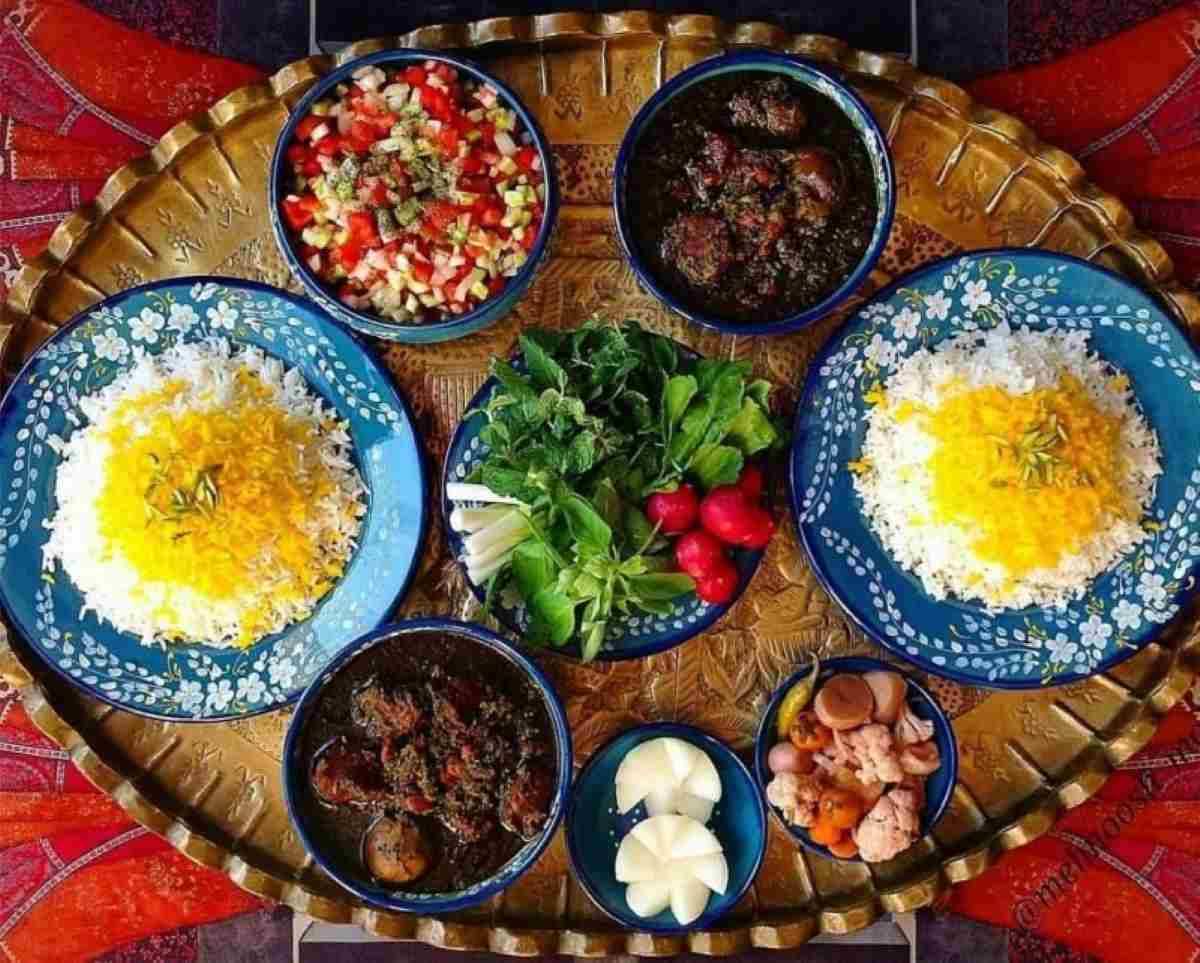 رونمایی از غذای ایرانی: از غذاهای اصلی تا نوشیدنی‌های گوارا