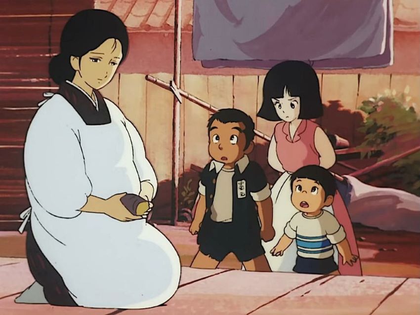 انیمه گن پا برهنه - Barefoot Gen از بهترین انیمه های سینمایی ژاپنی است