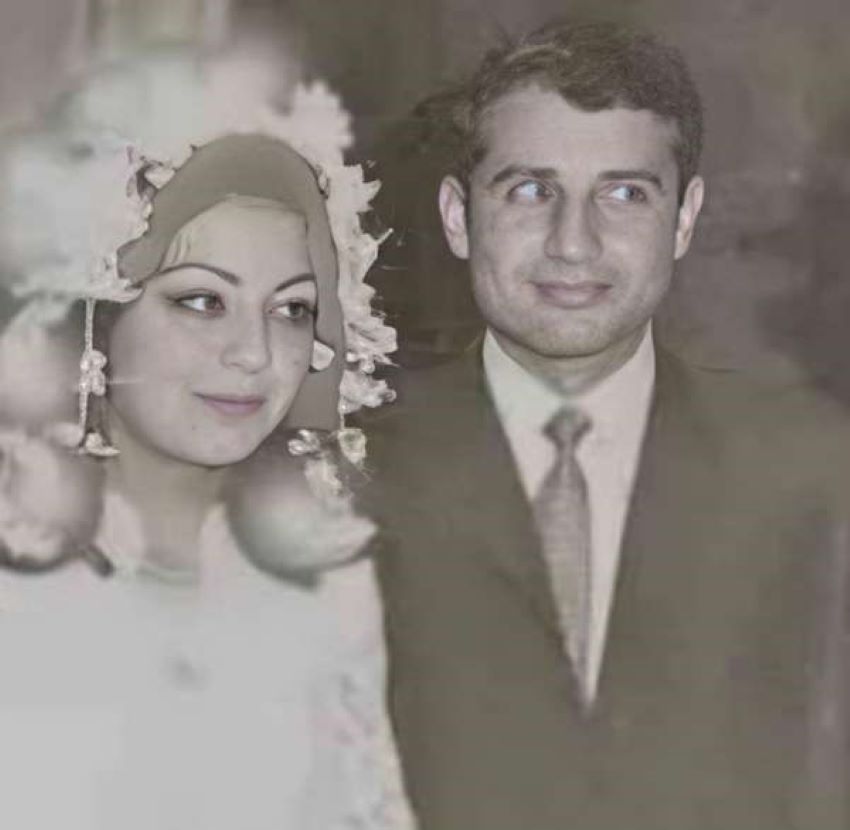 عکس عروسی زهره حمیدی و همسرش
