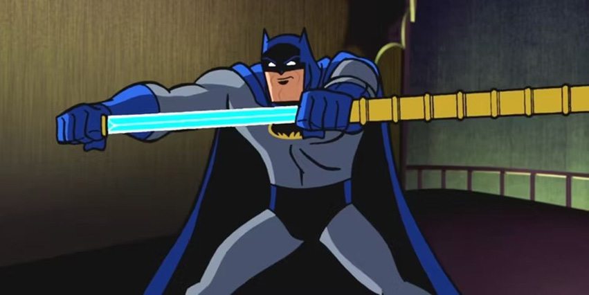 10 گجت بتمن که بروس وین در سه گانه شوالیه تاریکی هرگز از آنها استفاده نکرد؛ شمشیر تاشو