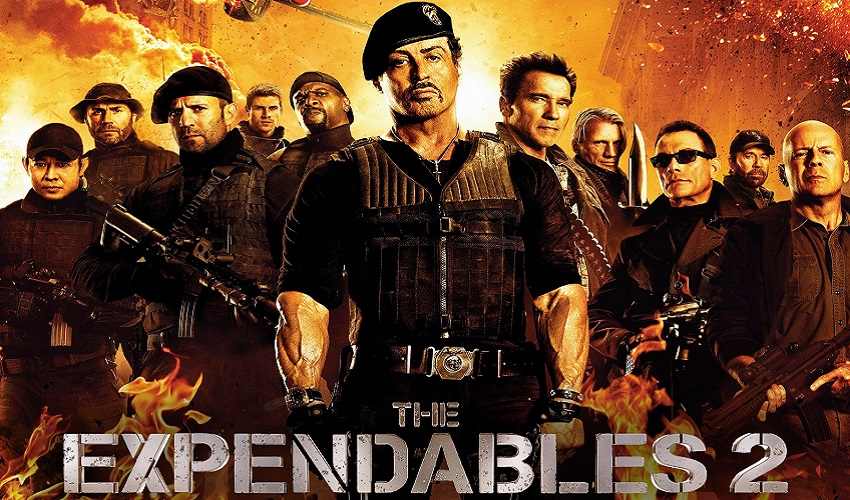 فیلم The Expendables 2 از بهترین فیلم های فرانکی