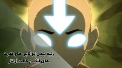 رتبه بندی توانایی ها و قدرت های آنگ در حالت آواتار