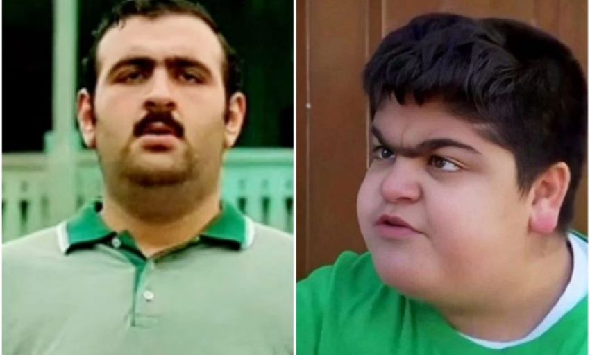 علی امین‌حسنی در نقش بهروز فریبا پسر فهیمه و بهبود