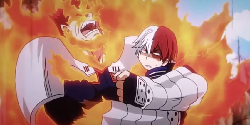 Endeavor and Shoto Todoroki Are Working Together