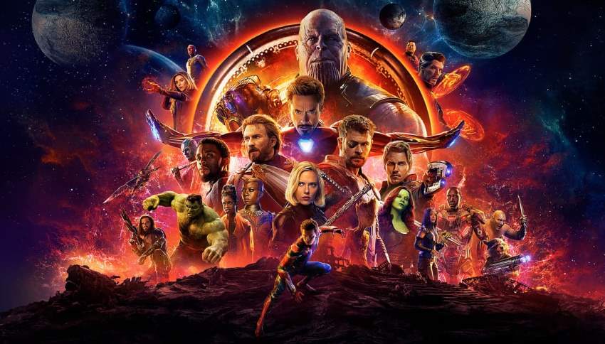 انتقام جویان : جنگ بی نهایت - Avengers : Infinity war از بهترین فیلم های سال 2018 نام گرفته است.