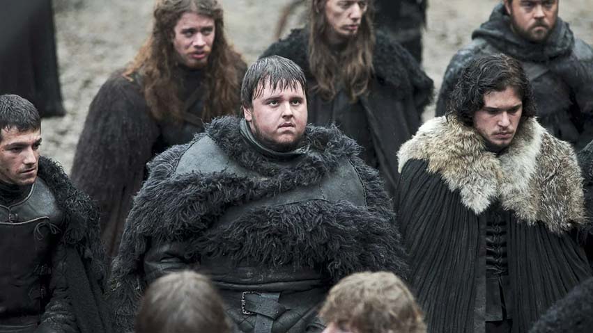 Jon Snows cape from the Nights Watch was made from an IKEA rug