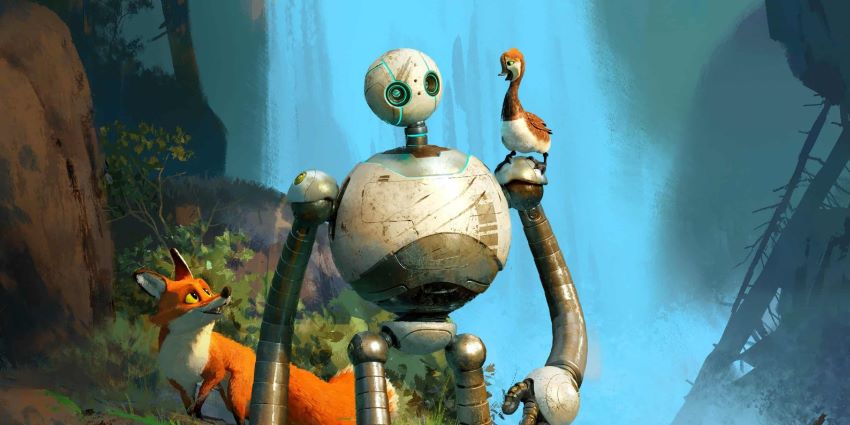 انیمیشن ربات وحشی - The Wild Robot از پرطرفدارترین کارتون های 2024 است.