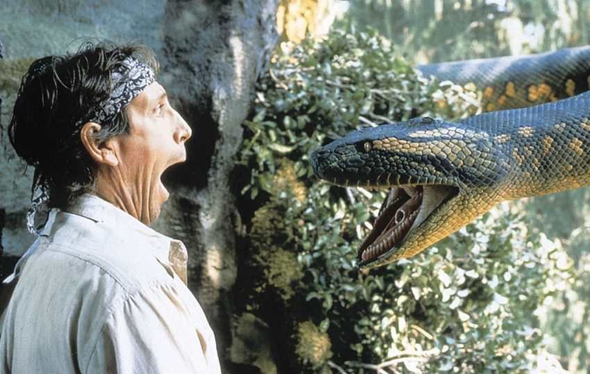 فیلم آناکوندا - Anaconda یکی از بهترین و ترسناک‌ترین فیلم های ماجراجویی در جنگل است.