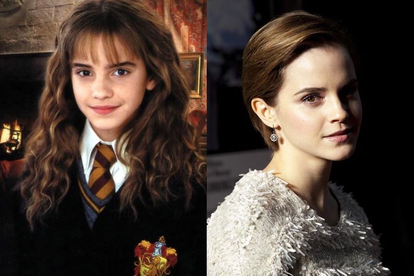 اما واتسون - Emma Watson در نقش هرماینی گرنجر (Hermione Granger)