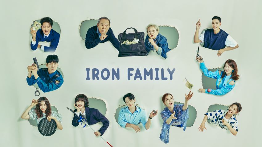 خانواده خشکشویی - Iron Family یکی از سریال های جدید در حال پخش است.