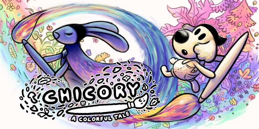 Chicory: A Colorful Tale – چیکوری: داستان رنگارنگ ؛ یک تجربه هنری جذاب برای طرفداران بازی های ۲ نفره PS5 با گیم‌پلی همکاری محور. 