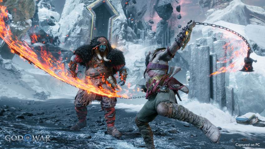 God of War Ragnarok – ادامه حماسه کریتوس که جزو بهترین بازی‌های پی اس فایو از نظر داستان و گیم‌پلی است. 