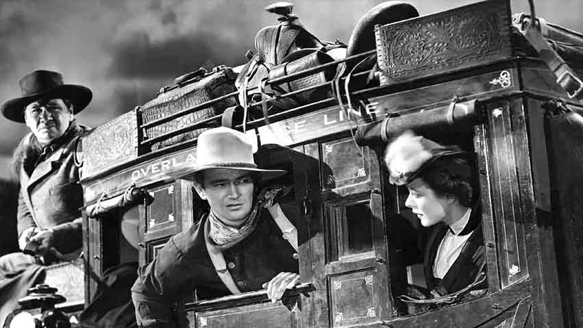 بهترین فیلم های جان فورد برای علاقهمندان سینمای کلاسیک 3 Stagecoach