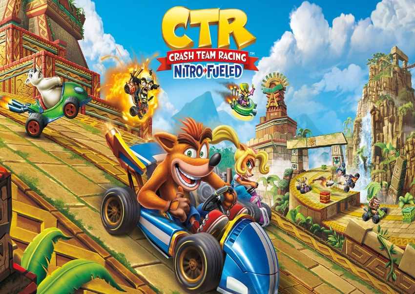 Crash Team Racing Nitro-Fueled - کراش ماشینی با حال‌و‌هوای نوستالژیک، از بهترین بازی های ماشینی پلی استیشن 5 برای تجربه‌ای سرگرم‌کننده است.