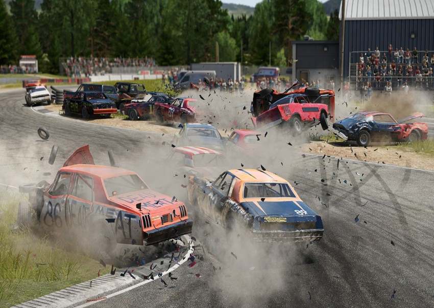  Wreckfest - رک‌فست تجربه‌ای متفاوت از مسابقات پرتصادف را در بین بهترین بازی ماشینی پی اس فایو ارائه می‌دهد.