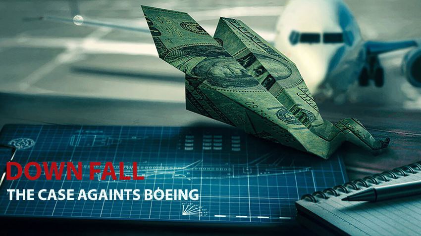 سقوط: پرونده ای علیه بوئینگ - Downfall: The Case Against Boeing ماجرای بحران‌های هواپیمایی را بررسی می‌کند و جزو مستند های تاریخی سیاسی است. 