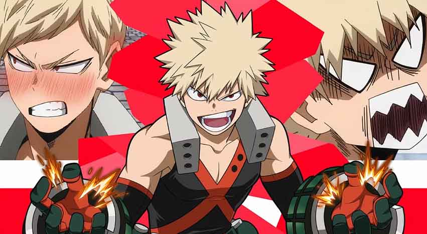 بهترین شخصیت های انیمه ای؛ کاچان - Katsuki Bakugo