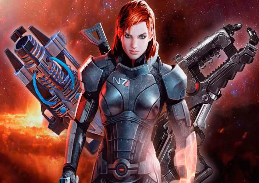 نمایی از بازی مس افکت ۲ – Mass Effect 2 که در سبک علمی‌تخیلی و انتخاب محور، یکی از برترین بازی های Xbox 360 شناخته می‌شود.