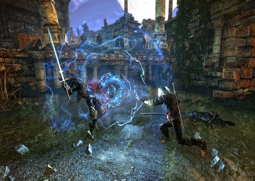 صحنه‌ای از بازی ویچر ۲: قاتلان پادشاهان – The Witcher 2: Assassins of Kings که در لیست بهترین بازی های Xbox 360 نقش‌آفرینی قرار دارد.
