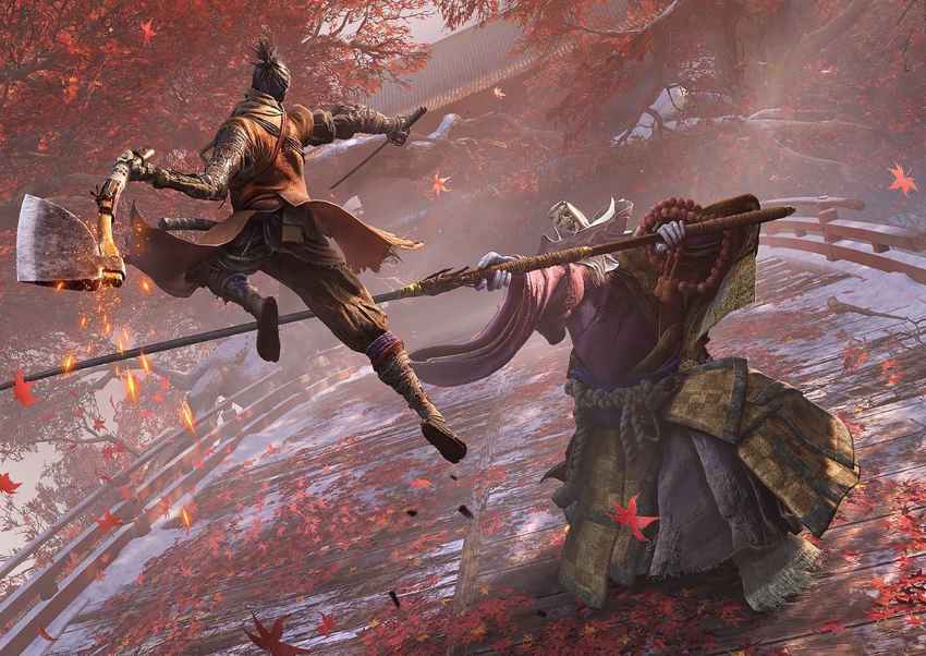 سکیرُ: سایه‌ها دوبار می‌میرند – Sekiro: Shadows Die Twice با گیم‌پلی دشوار، مبارزات دقیق و فضای تاریخی ژاپن جزو خاص‌ترین بازی های آفلاین PS4 برای علاقه‌مندان به چالش است. 
