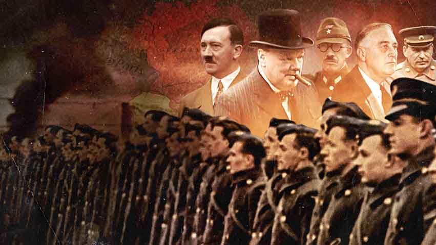 بزرگترین اتفاقات جنگ جهانی دوم با تصویر رنگی - The Greatest Events of World War Two یکی از بهترین سریال های تاریخی است