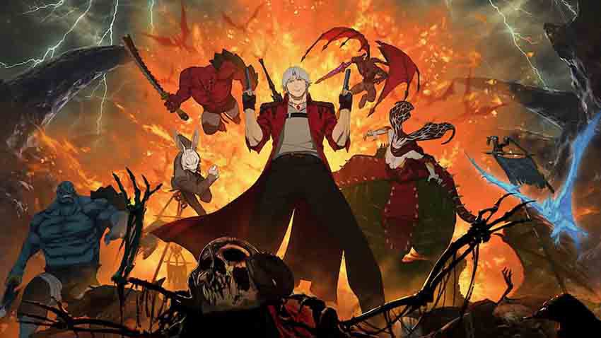 انیمه شیطان هم گریه می‌کند – Devil May Cry یکی از انیمه های معروف نتفلیکس که با اقتباس از از سری بازی‌های ویدیویی Devil May Cry ساخته شده است.