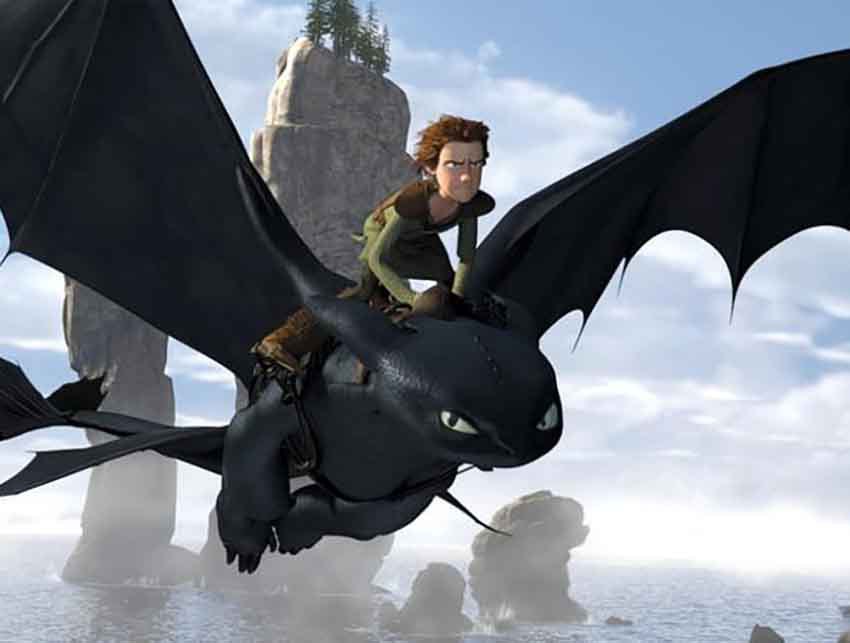 چگونه اژدهای خود را تربیت کنیم – How to Train Your Dragon بهترین انیمیشن انگیزشی است که مقوله پذیرش تفاوت‌ها را از طریق رابطه هیکاپ و اژدهایش نشان می‌دهد.
